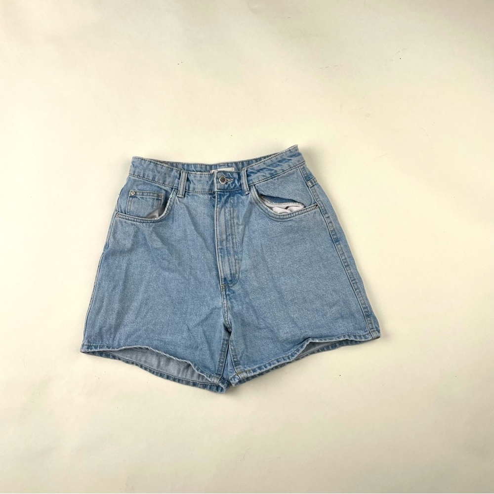 Zara Denim Blue Jean Shorts